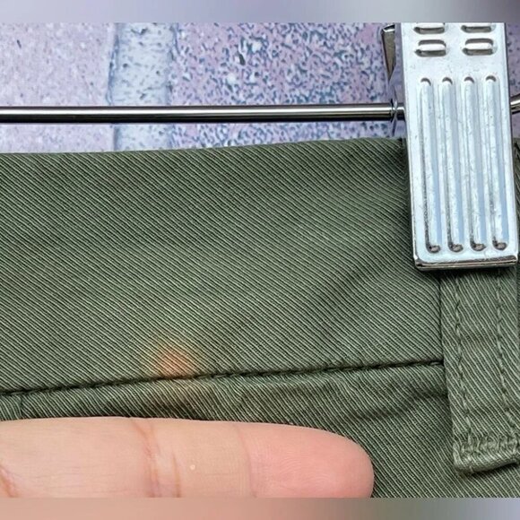 FRANK & EILEENBLACKSTONE UTILITY PANT IN ARMY GREEN 2 - Picture 9 of 13